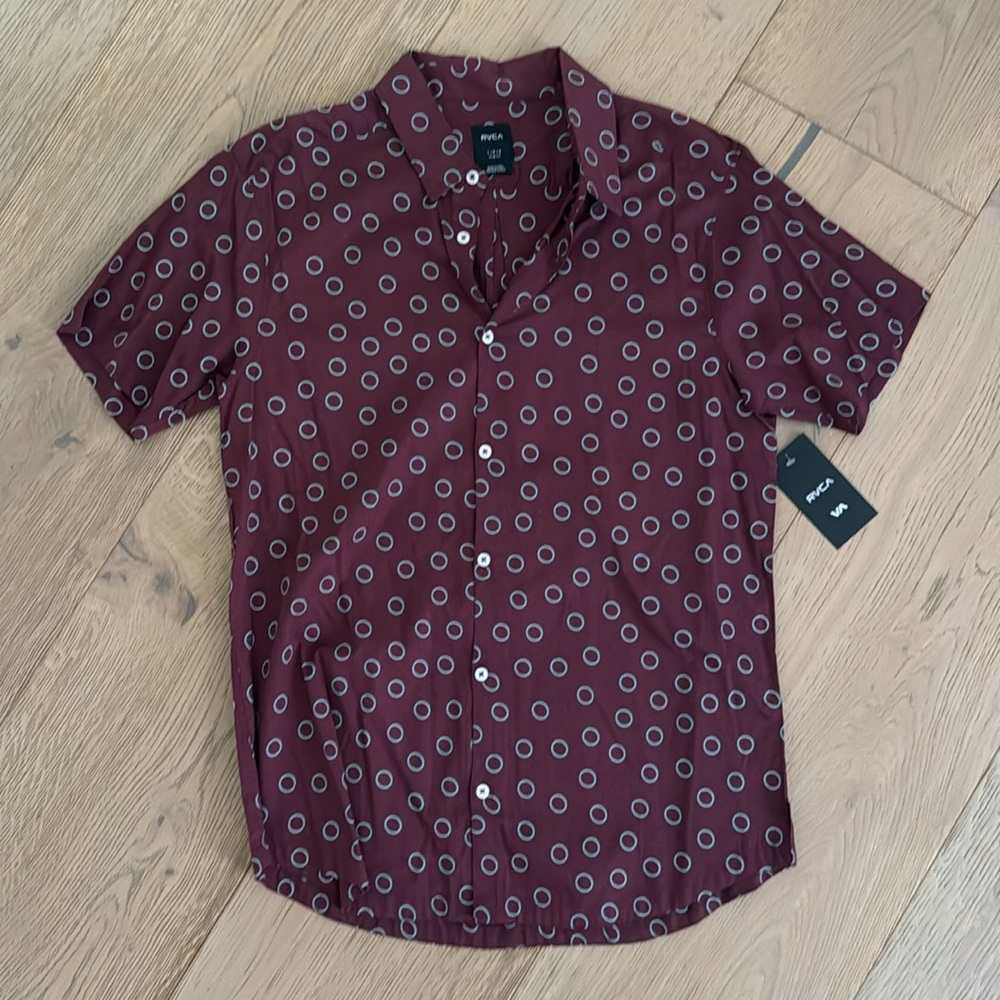 RVCA Slim Shirt NWT